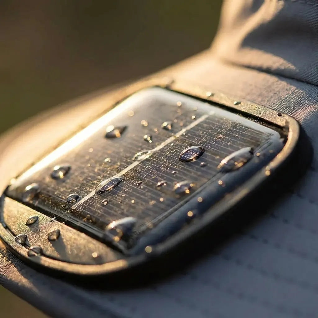 Sombrero Refrescante - Carga con Energía Solar