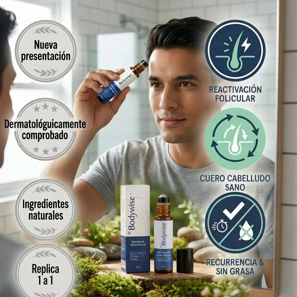 Autoestima Recuperado - No más Perdida de Cabello con Bodywise Rolón