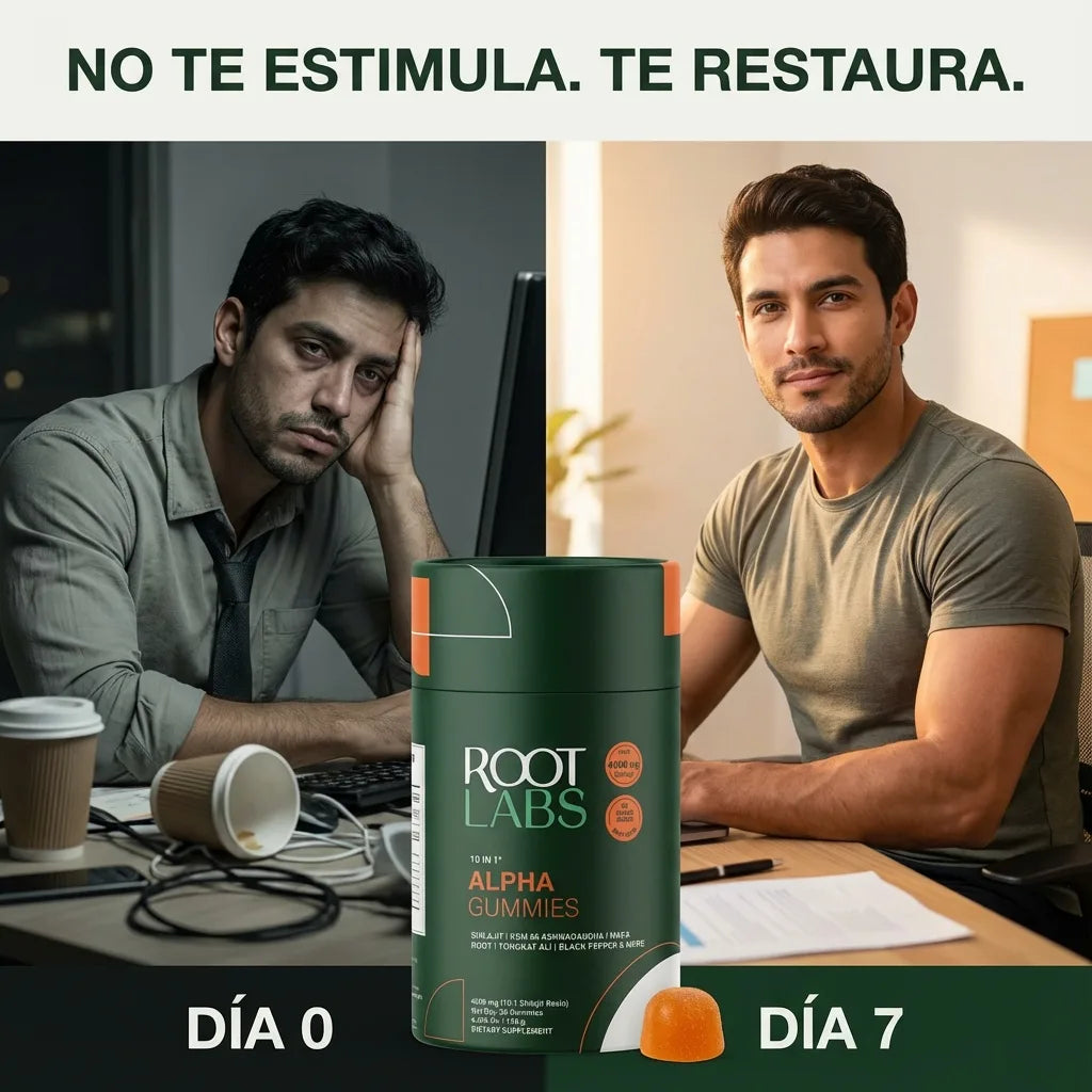 Energía dirigida para rendir todos los días - Descubre las Gomitas Alfa