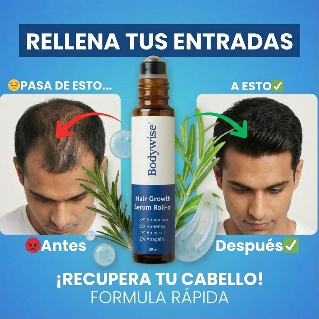 Autoestima Recuperado - No más Perdida de Cabello con Bodywise Rolón
